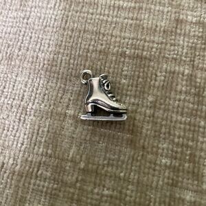James Avery Silver Retired Ice Skate Charm